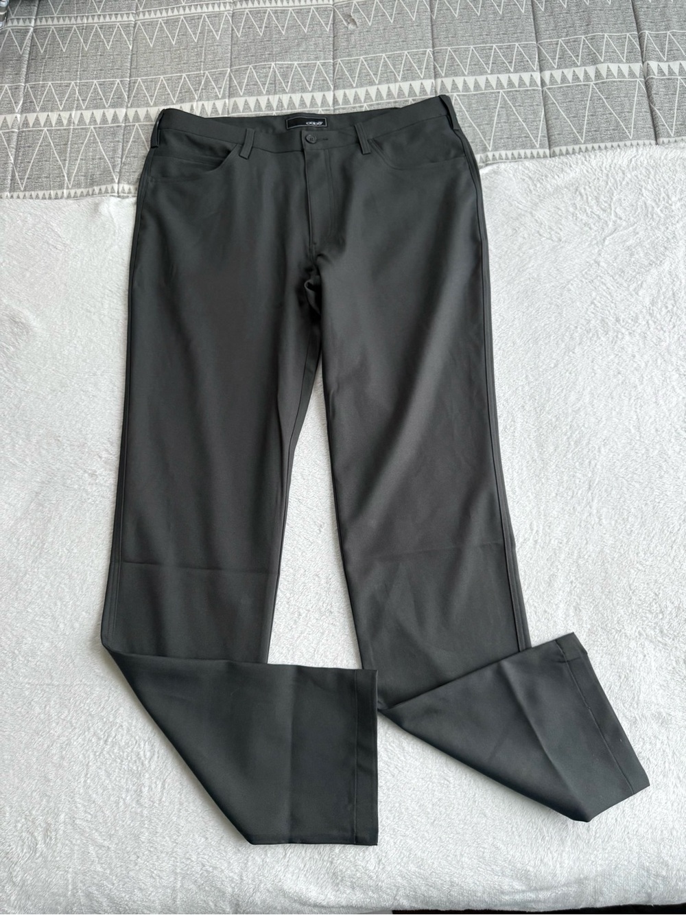 Men's Charcoal Gray Oobe Chino Dress Pants 36x36